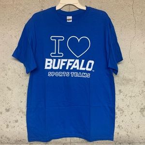 I Love Buffalo Sports Tee